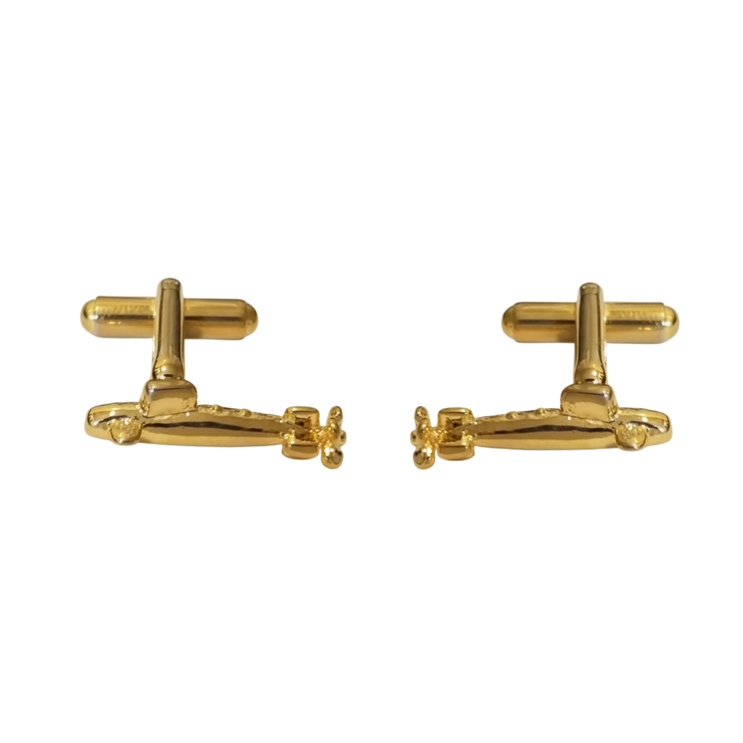 12 Pairs Submarine Cufflinks / Gold or Silver Electroplated Finish.