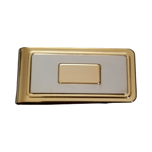 12 Pcs Money Clip with Gold or Silver Insert.