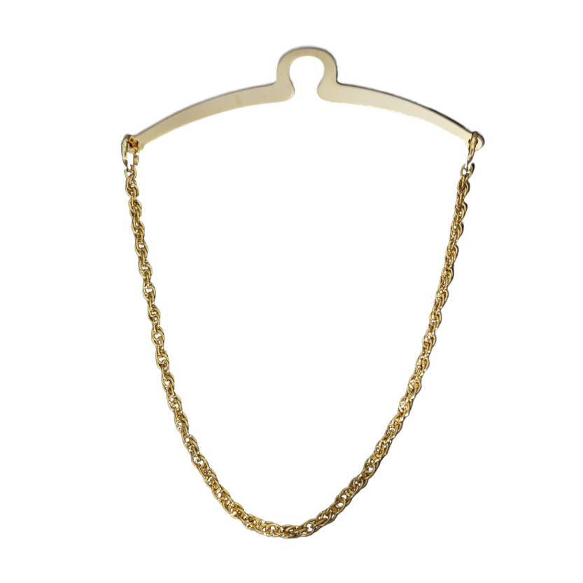 12 Pcs Tie Chain / Rope Chain / Gold or Silver Electroplated Finish.