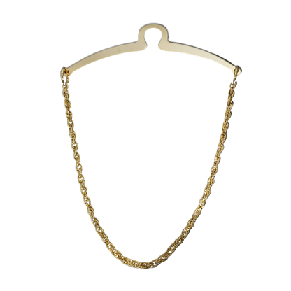 12 Pcs Tie Chain / Rope Chain / Gold or Silver Electroplated Finish.