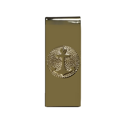 12 Pcs Roped Anchor Money Clip / Gold or Silver Electroplated Finish.